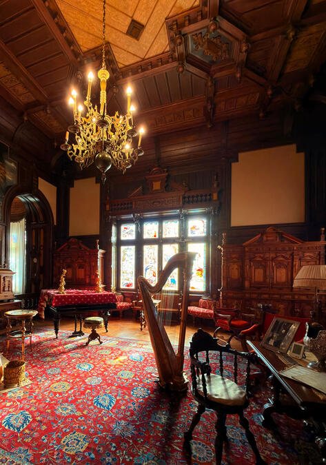 Untitled The music room of Stan Hywet, a historic mansion in Northeast Ohio.